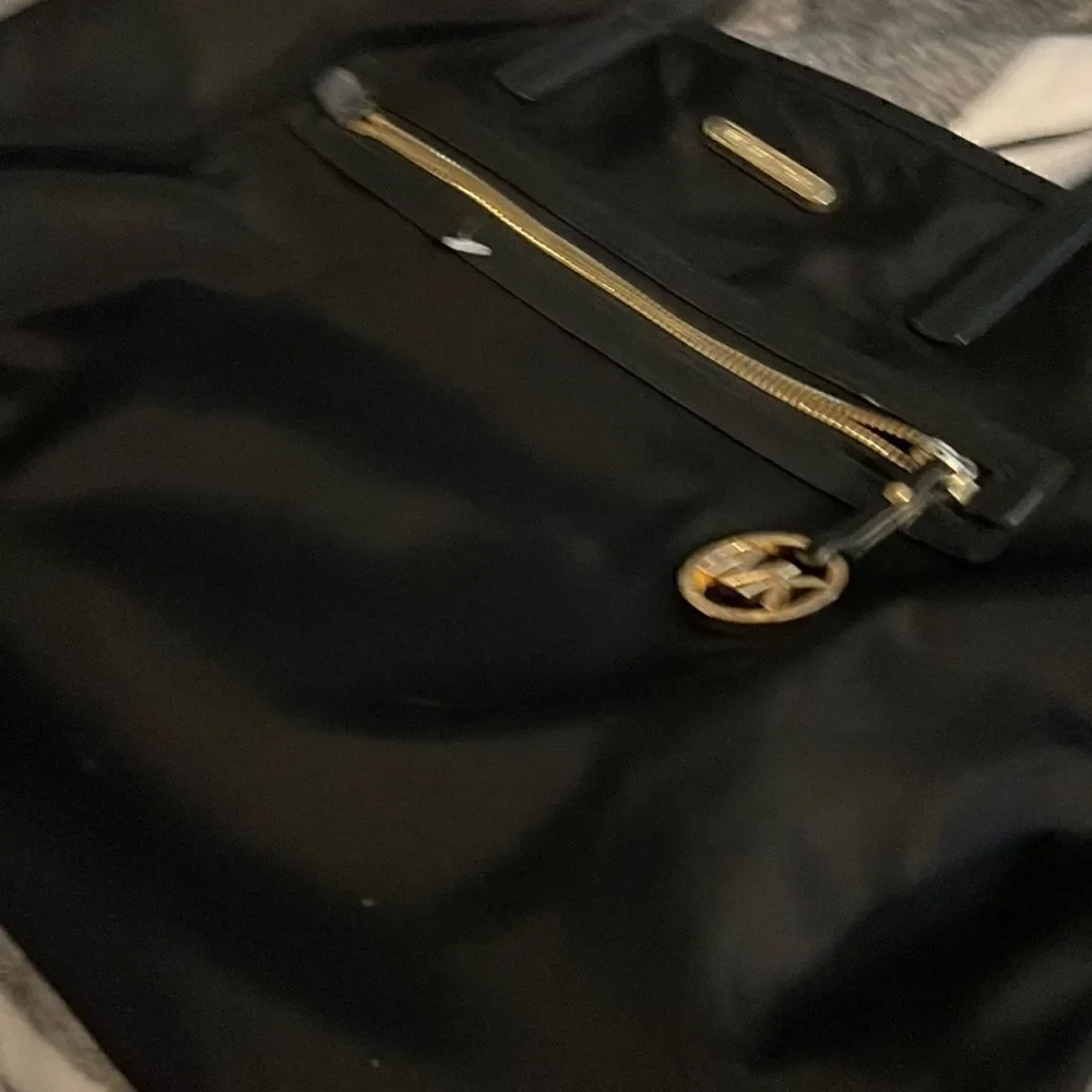 Michael Kors Teal Kempton Nylon Tote - Picture 7 of 10